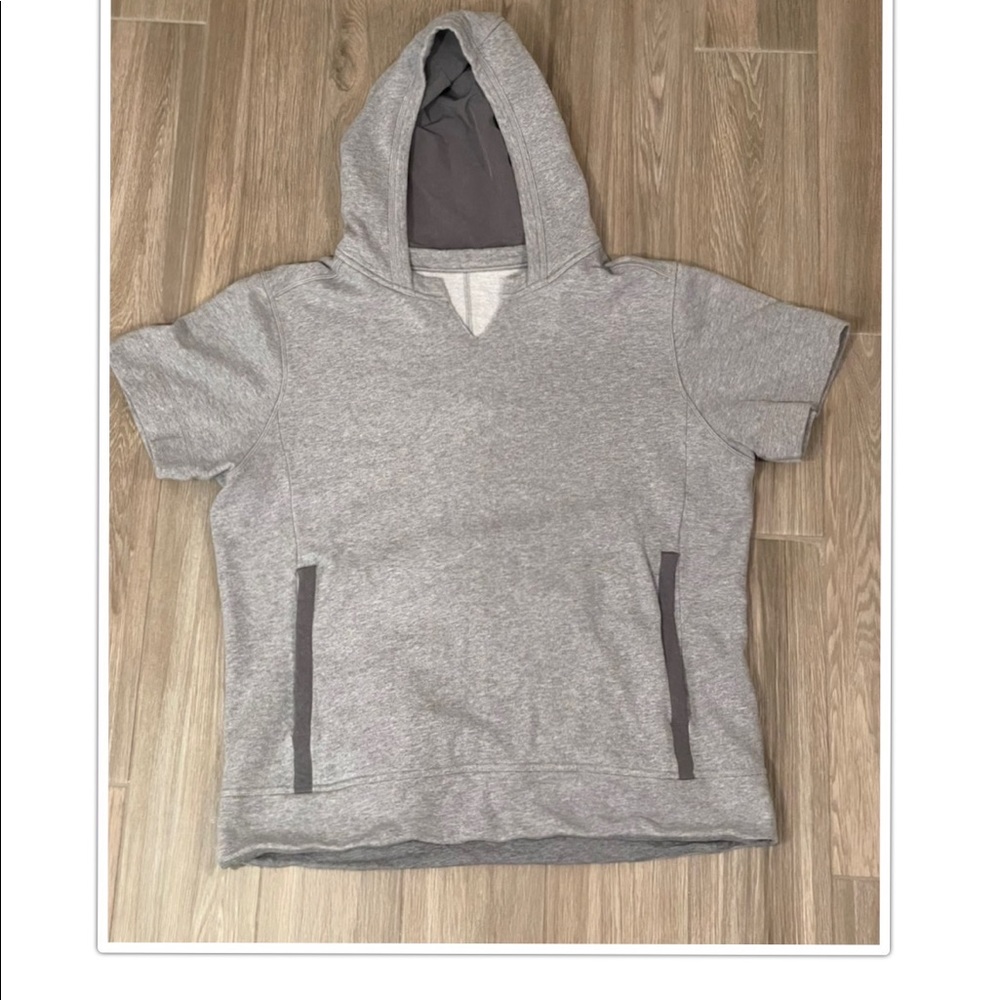 lulu short sleeve hoodie